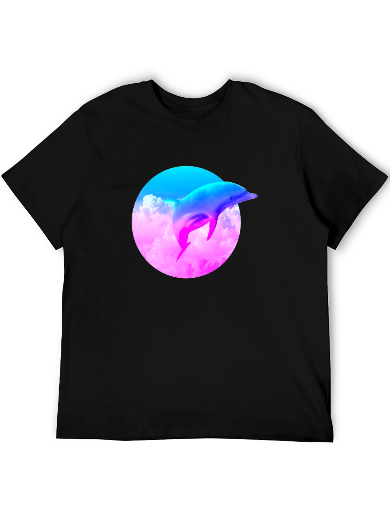 Vaporwave Dolphin T-Shirt