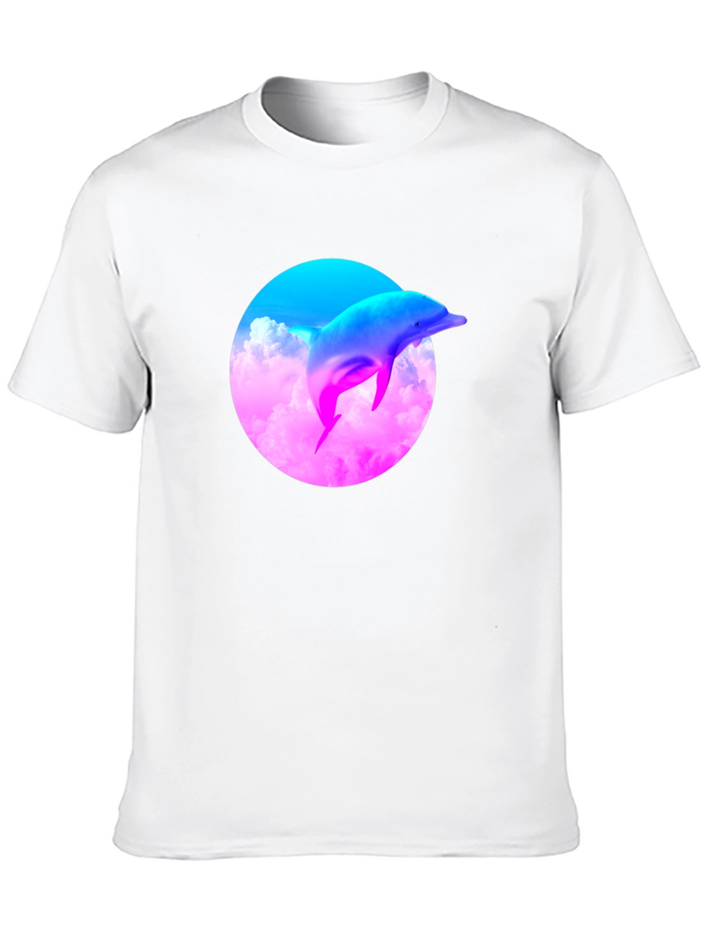 Vaporwave Dolphin T-Shirt