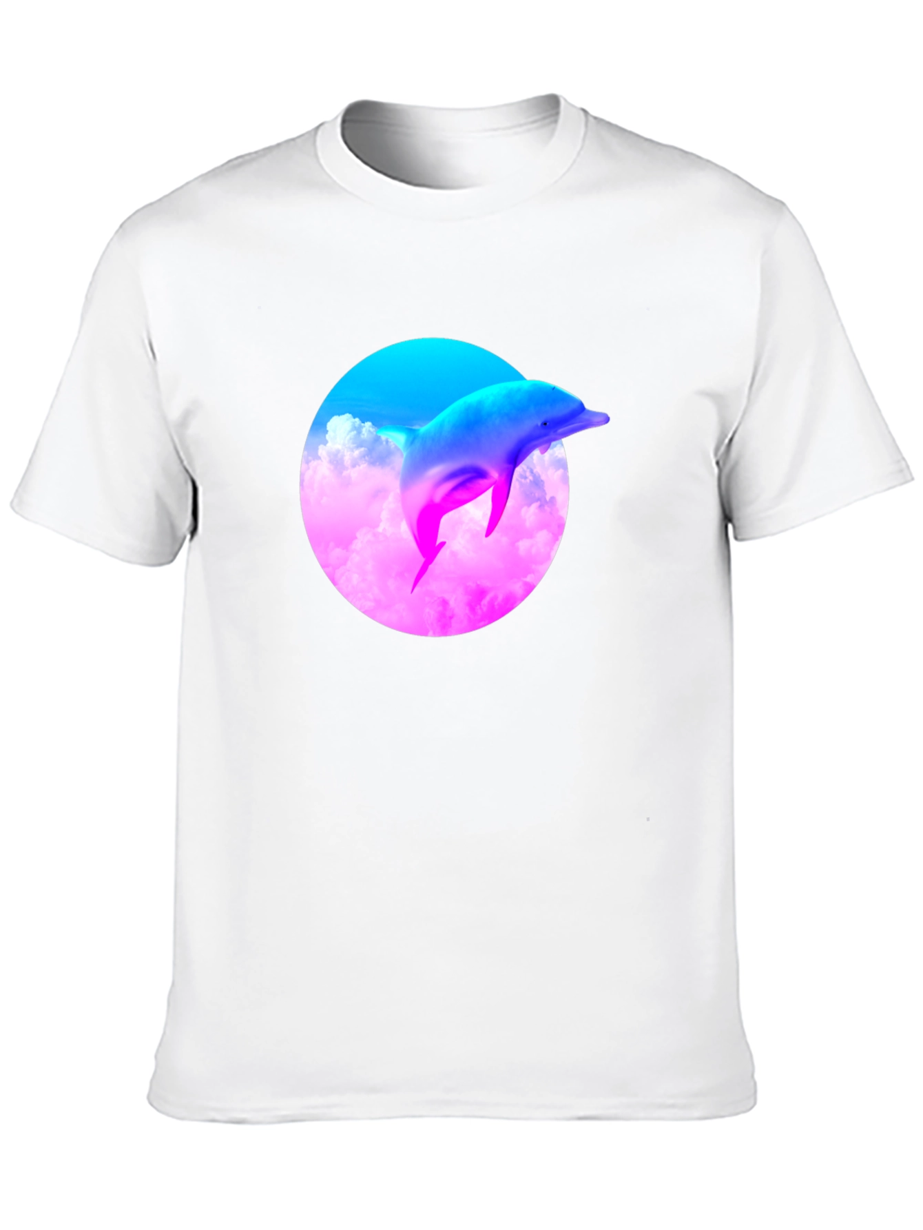 Vaporwave Dolphin T-Shirt