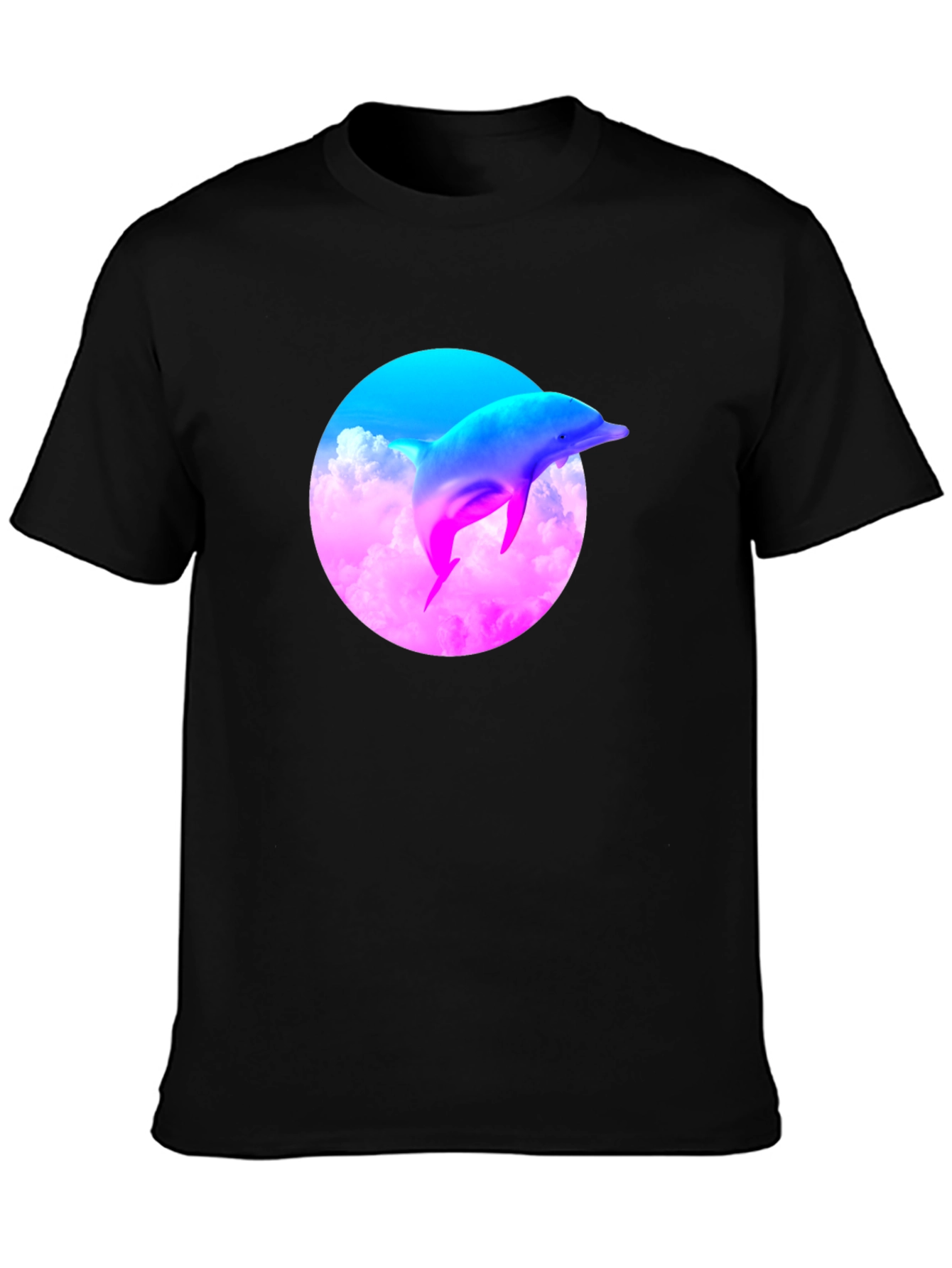 Vaporwave Dolphin T-Shirt