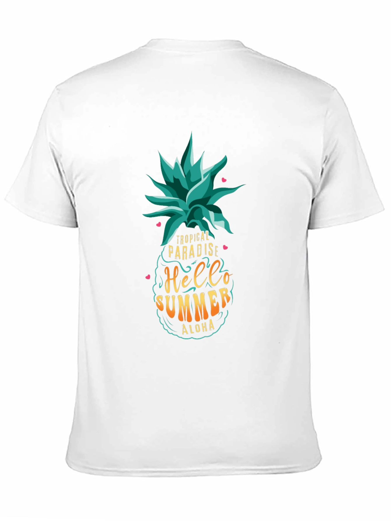 Tropical Paradise Summer T-Shirt - Aloha Vibes