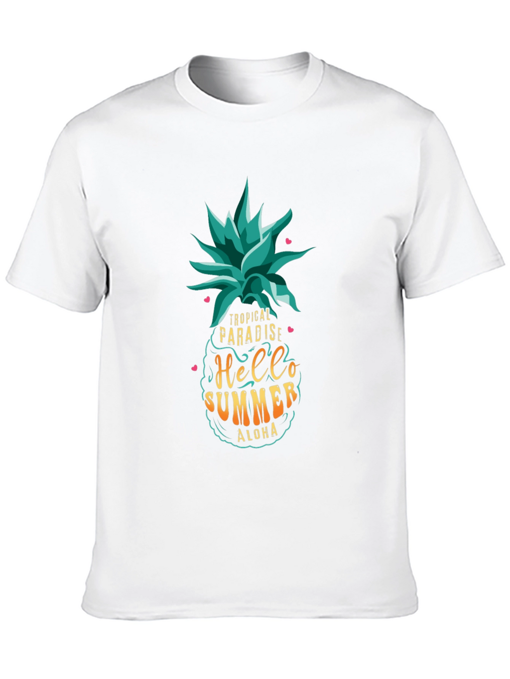 Tropical Paradise Summer T-Shirt - Aloha Vibes