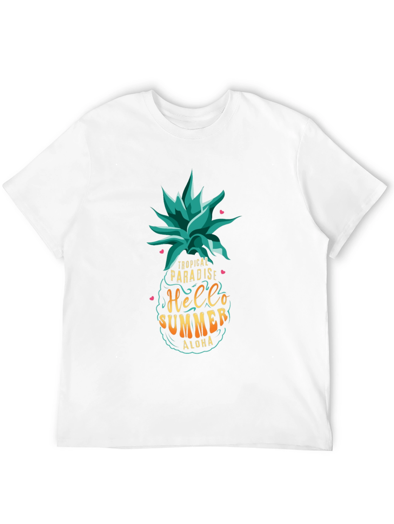 Tropical Paradise Summer T-Shirt - Aloha Vibes