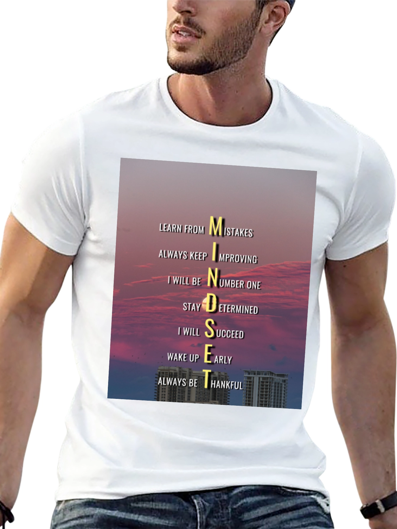 Mindset Motivational T-Shirt: Success Driven Design