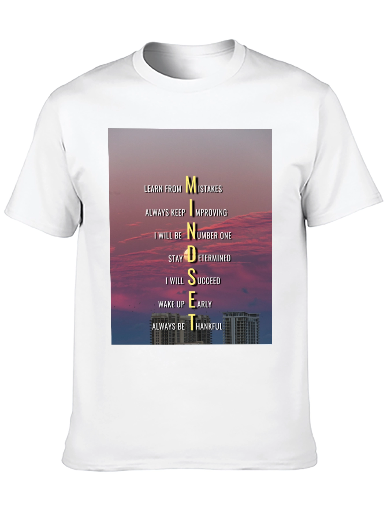 Mindset Motivational T-Shirt: Success Driven Design