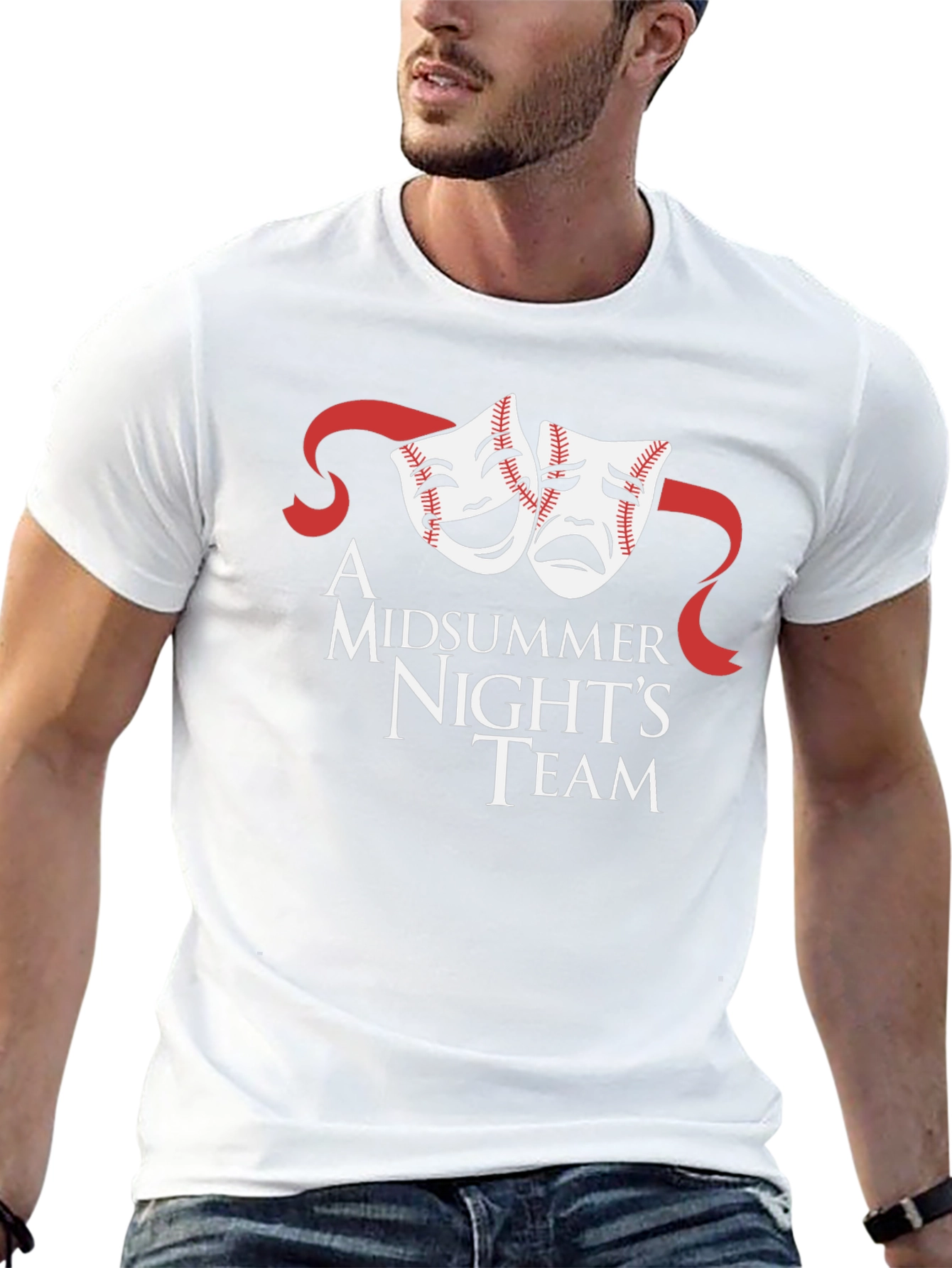 Midsummer Nights Team T-Shirt Baseball Masks
