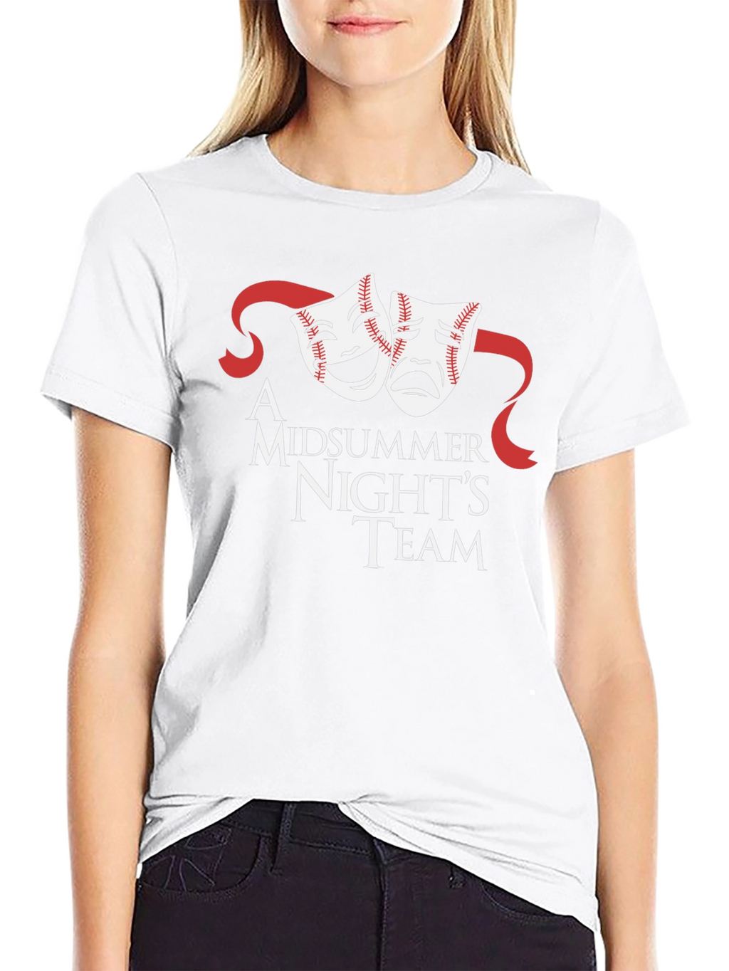 Midsummer Nights Team T-Shirt Baseball Masks