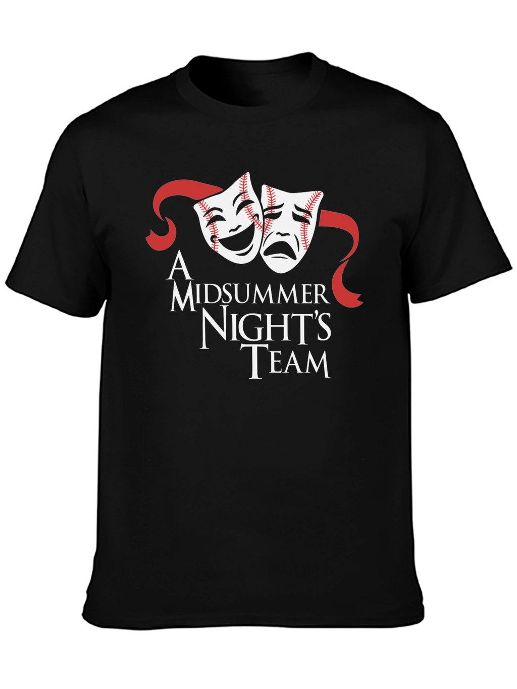Midsummer Nights Team T-Shirt Baseball Masks