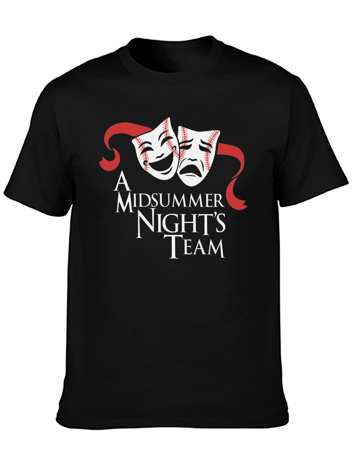 Midsummer Nights Team T-Shirt Baseball Masks