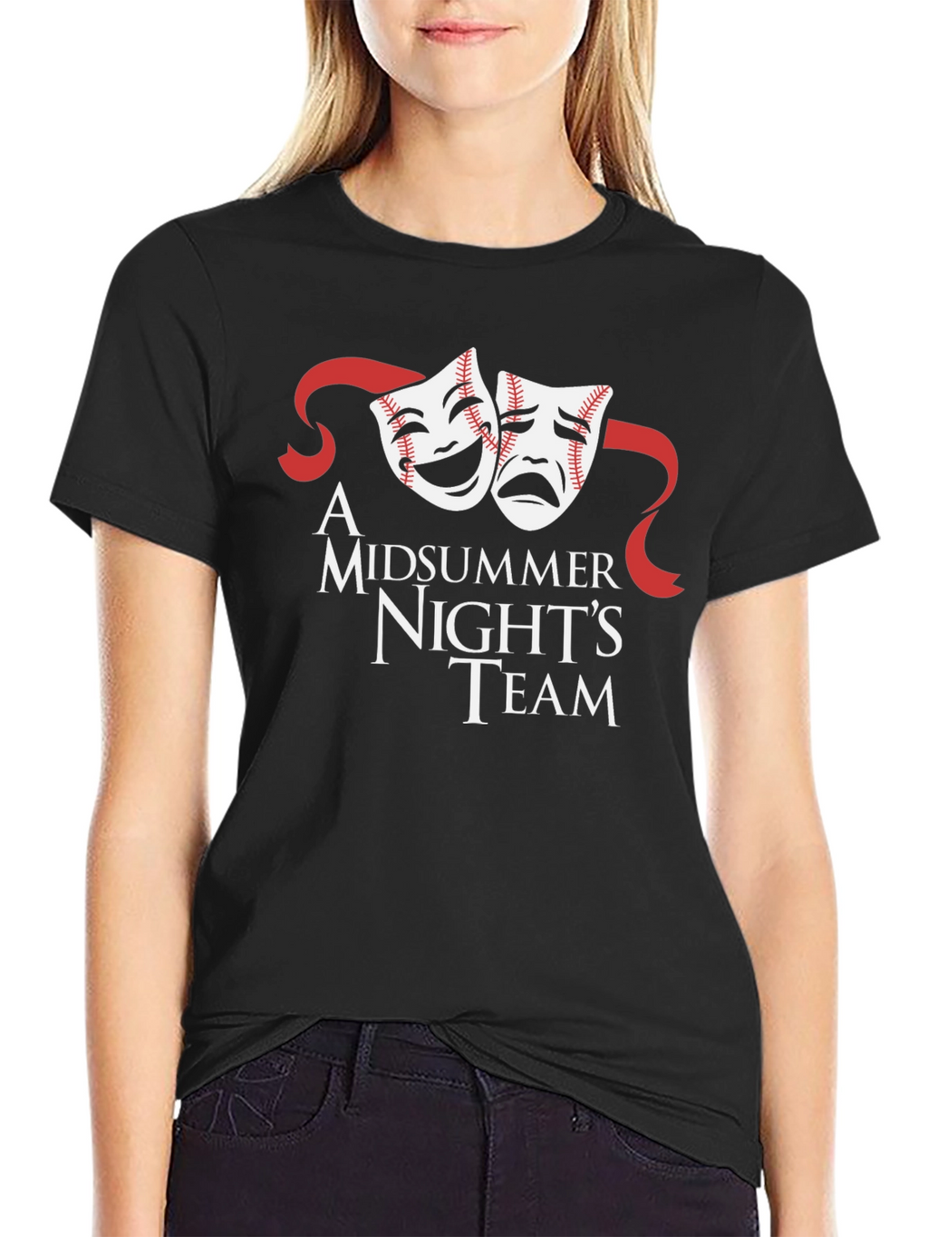 Midsummer Nights Team T-Shirt Baseball Masks