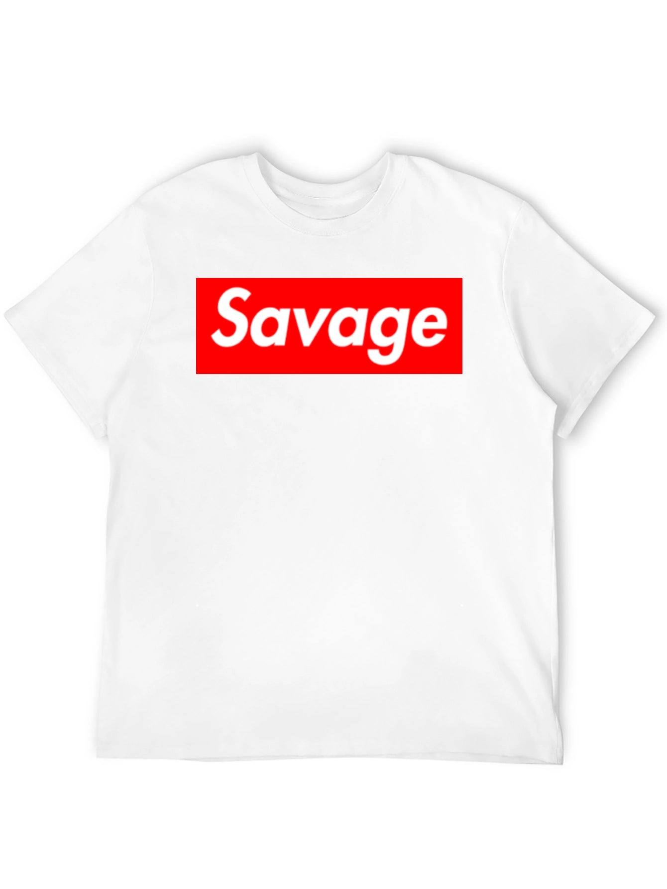 Savage Graphic Print T-Shirt