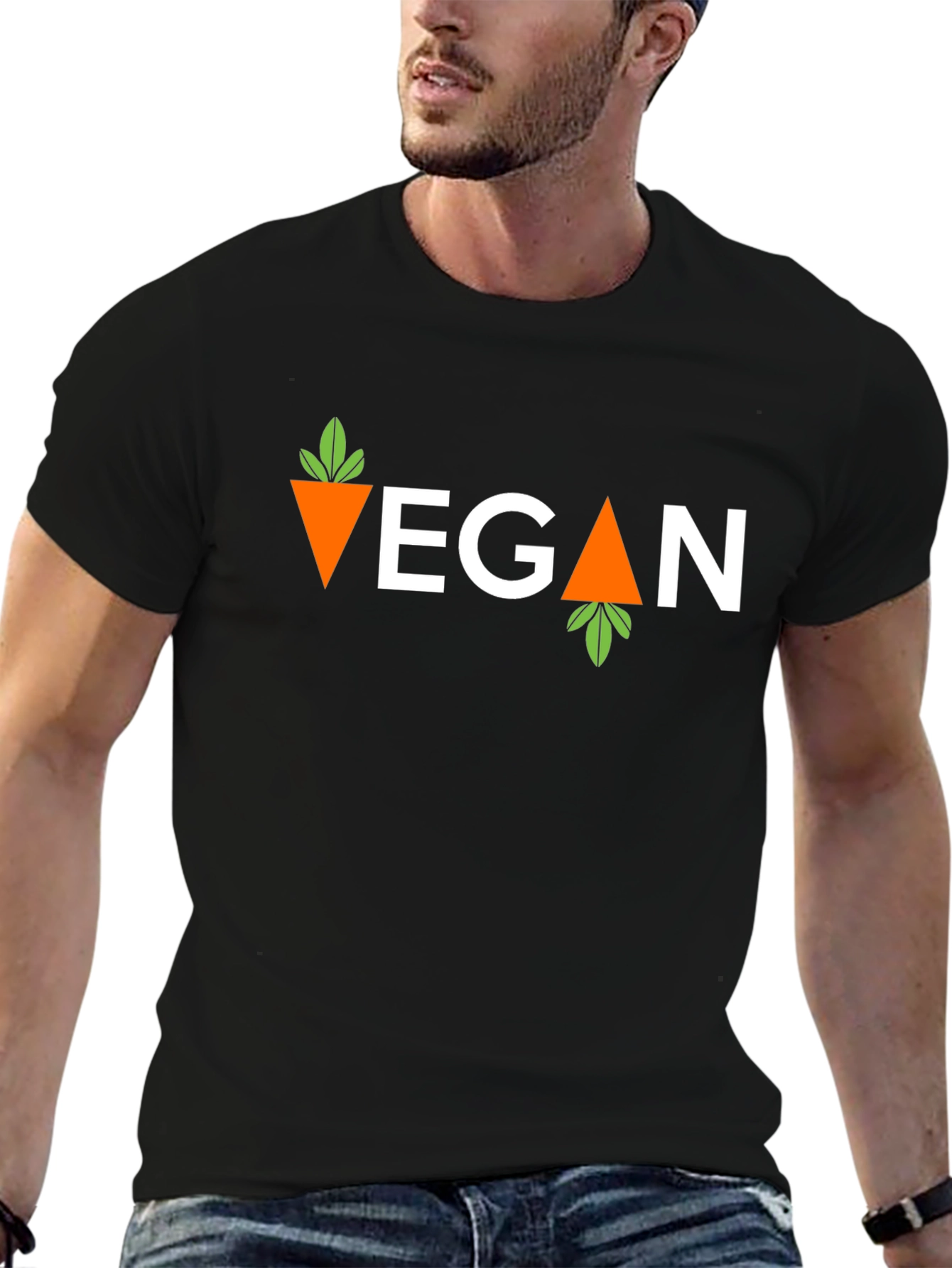 Vegan Carrot T-Shirt - Stylish & Comfortable