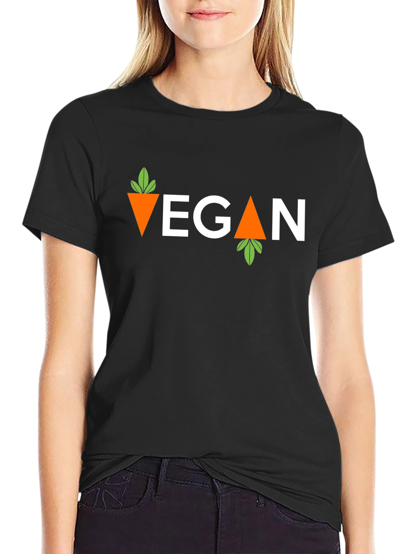 Vegan Carrot T-Shirt - Stylish & Comfortable