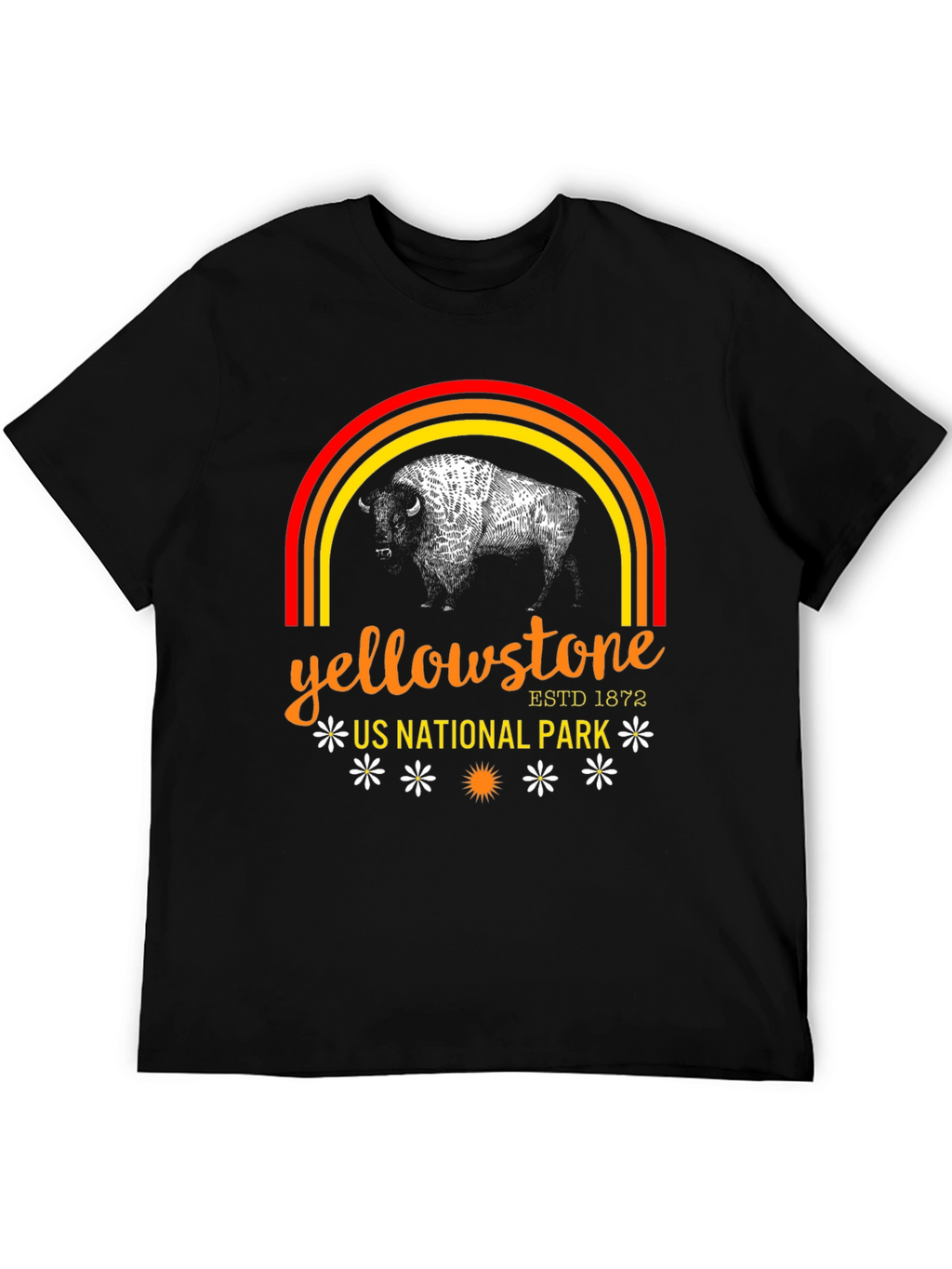 Yellowstone National Park Bison T-Shirt