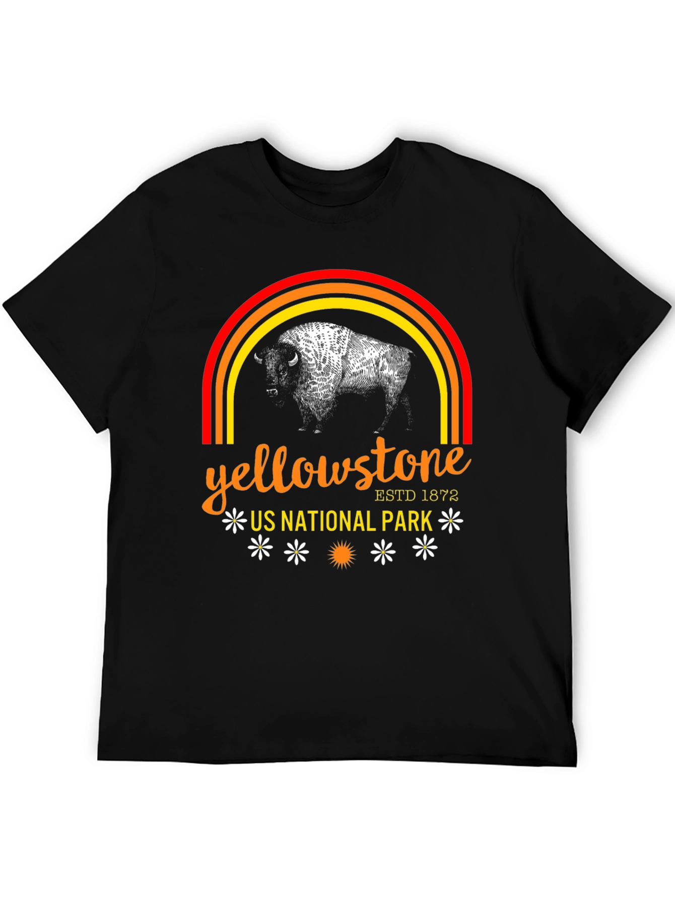 Yellowstone National Park Bison T-Shirt
