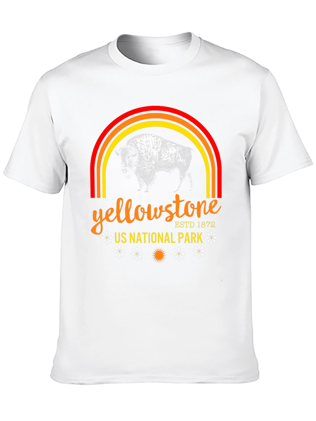 Yellowstone National Park Bison T-Shirt