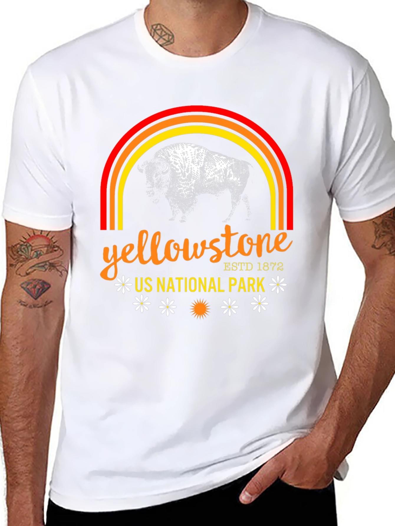Yellowstone National Park Bison T-Shirt