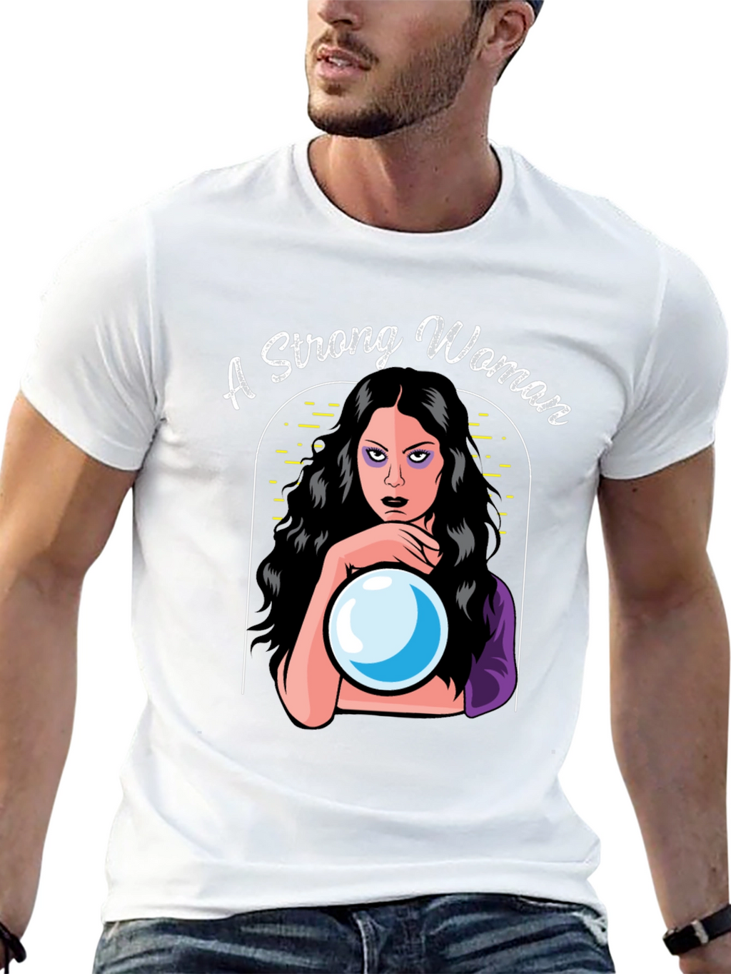 Strong Woman Graphic T-Shirt