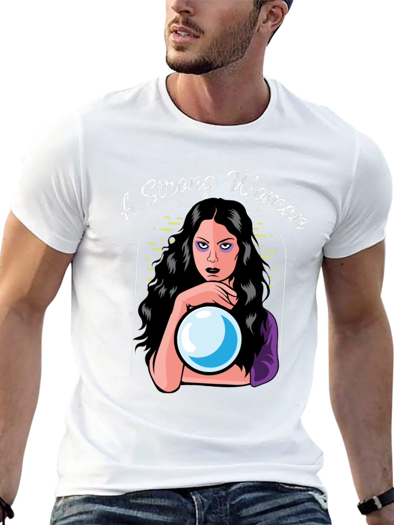 Strong Woman Graphic T-Shirt