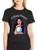 Strong Woman Graphic T-Shirt
