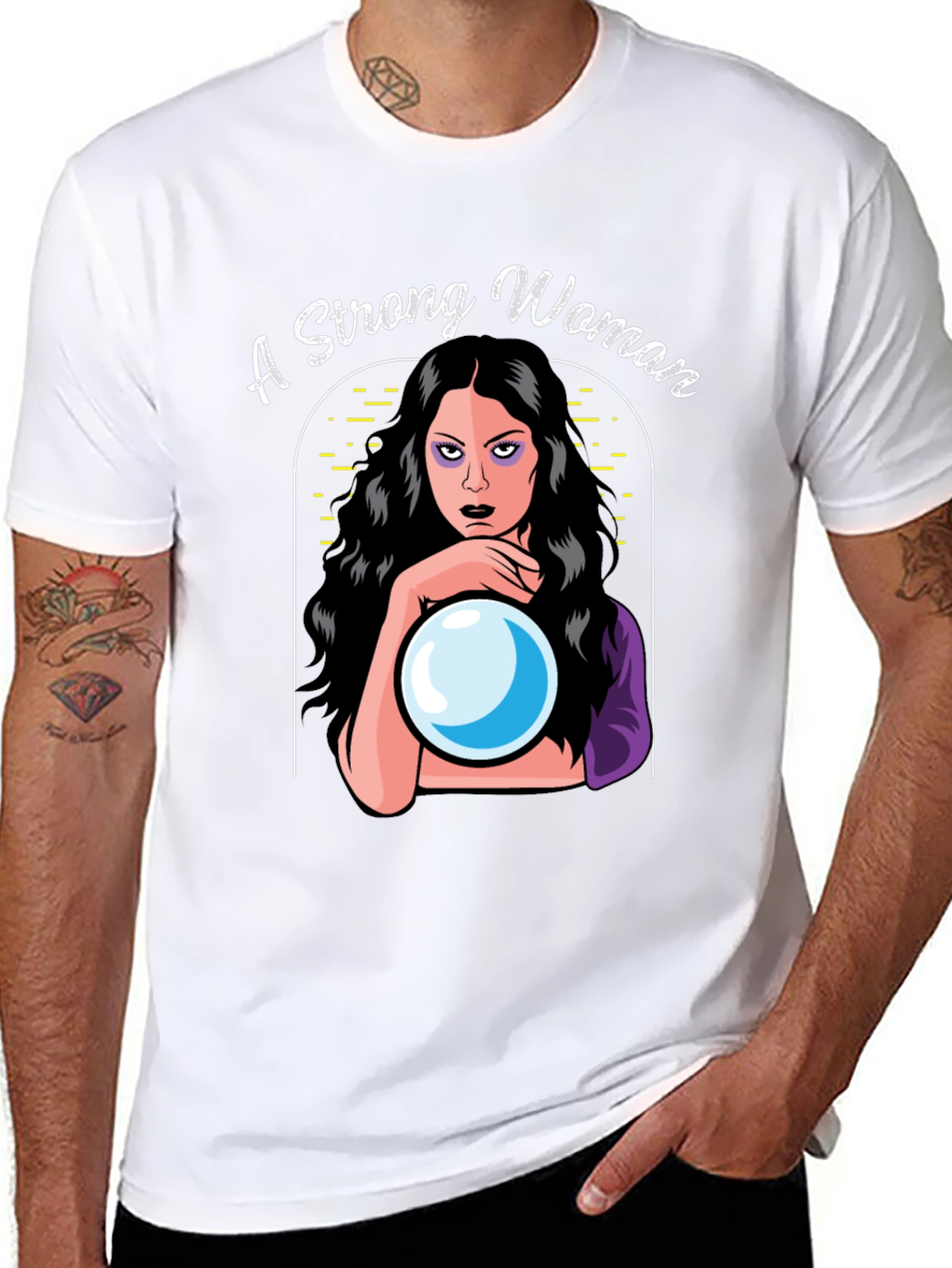 Strong Woman Graphic T-Shirt