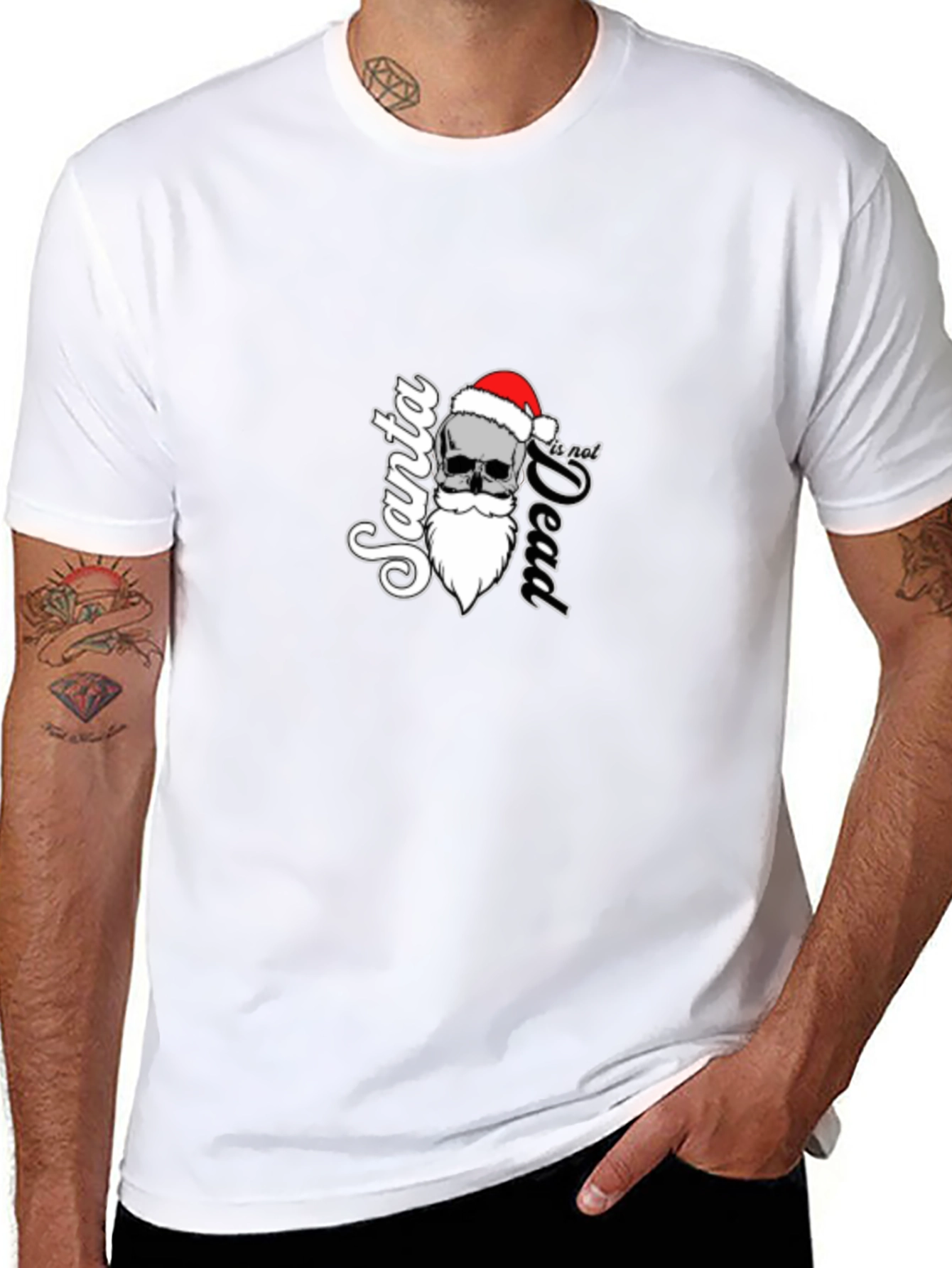 Santa is not Dead Graphic T-Shirt