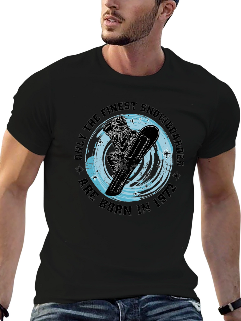 Finest Snowboarder Born in 1972 T-Shirt