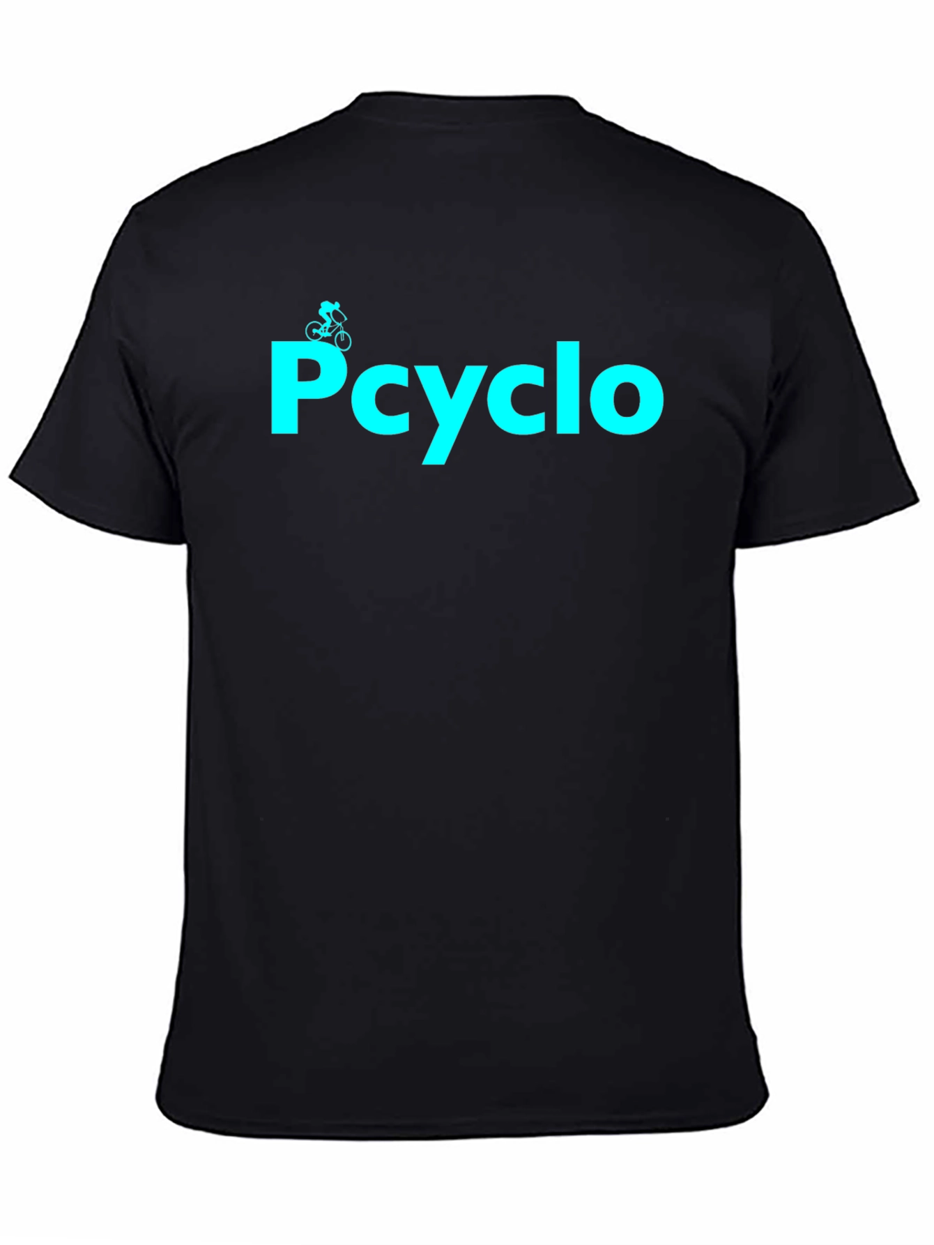 Pcyclo Graphic Tee - Black Cotton Casual Wear