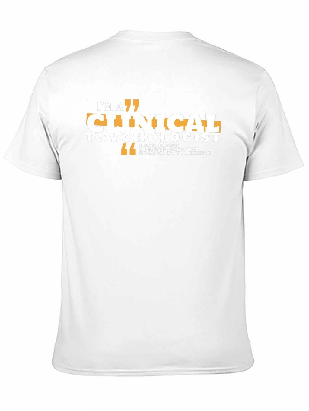 Clinical Psychologist Black T-Shirt