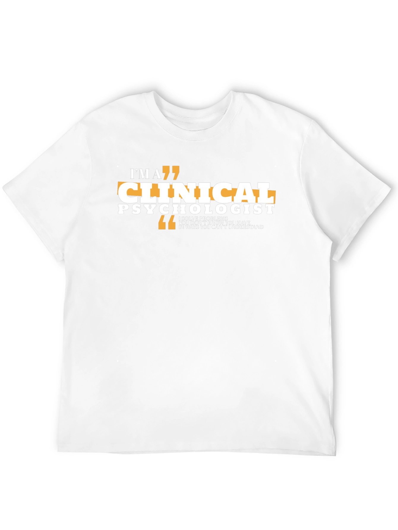 Clinical Psychologist Black T-Shirt