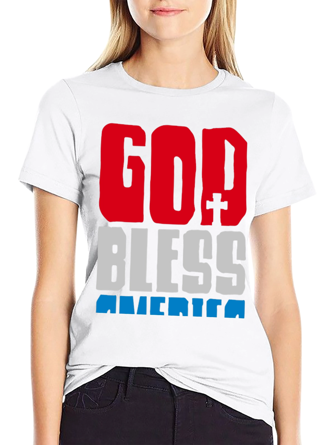 God Bless America Patriotic T-Shirt