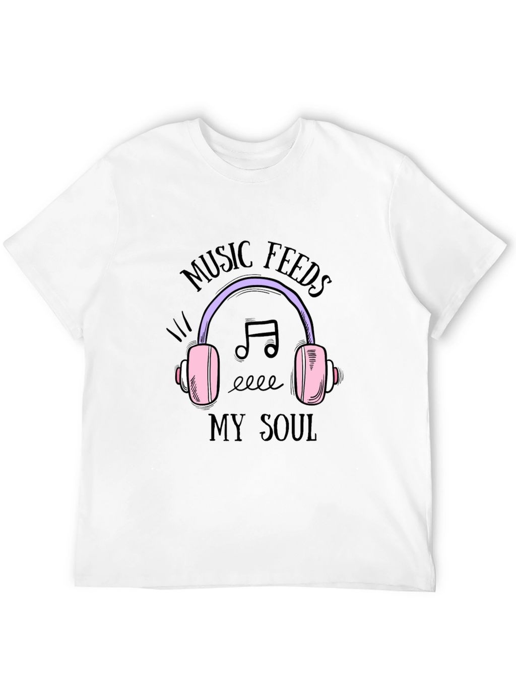 Music Feeds My Soul Graphic Tee