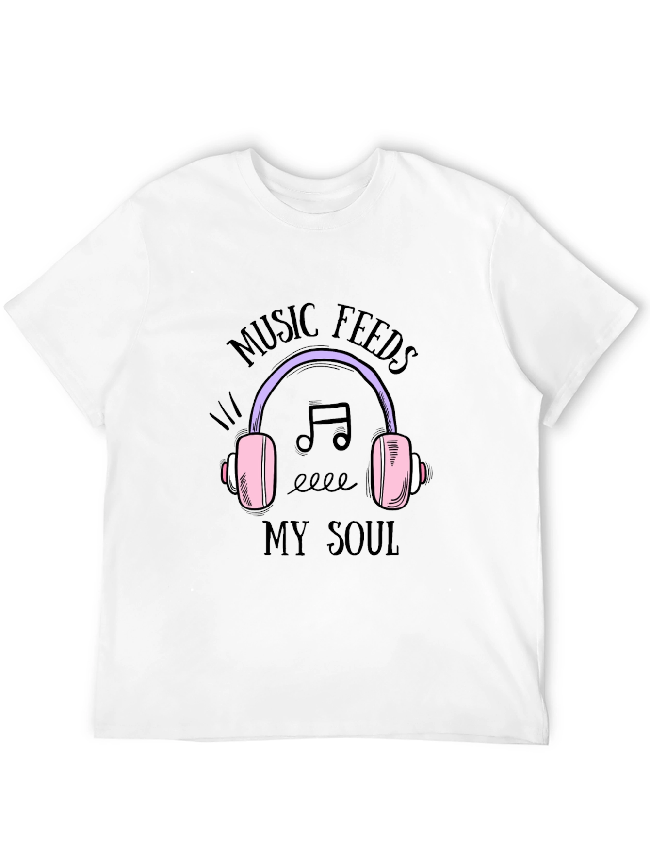 Music Feeds My Soul Graphic Tee