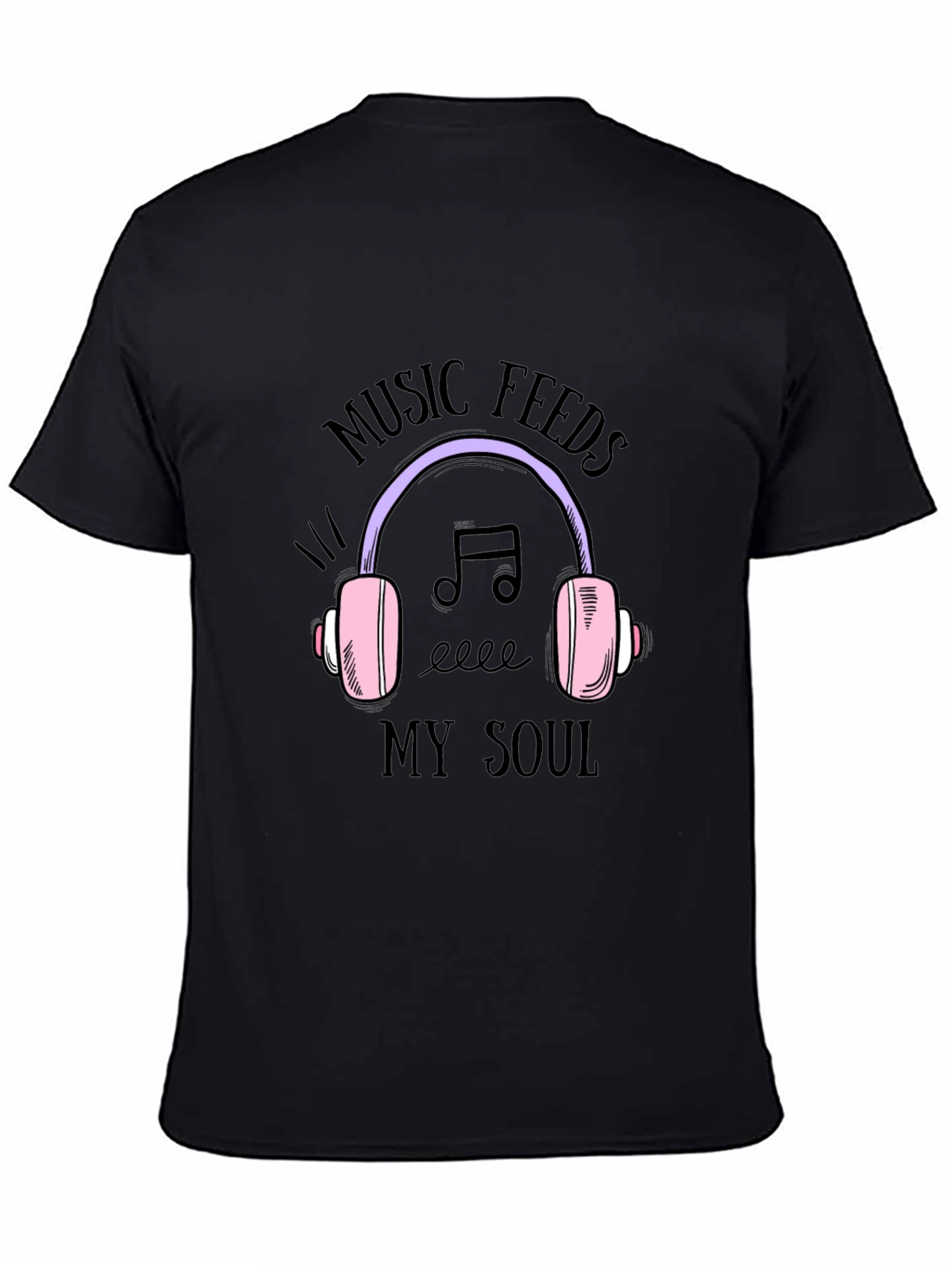 Music Feeds My Soul Graphic Tee