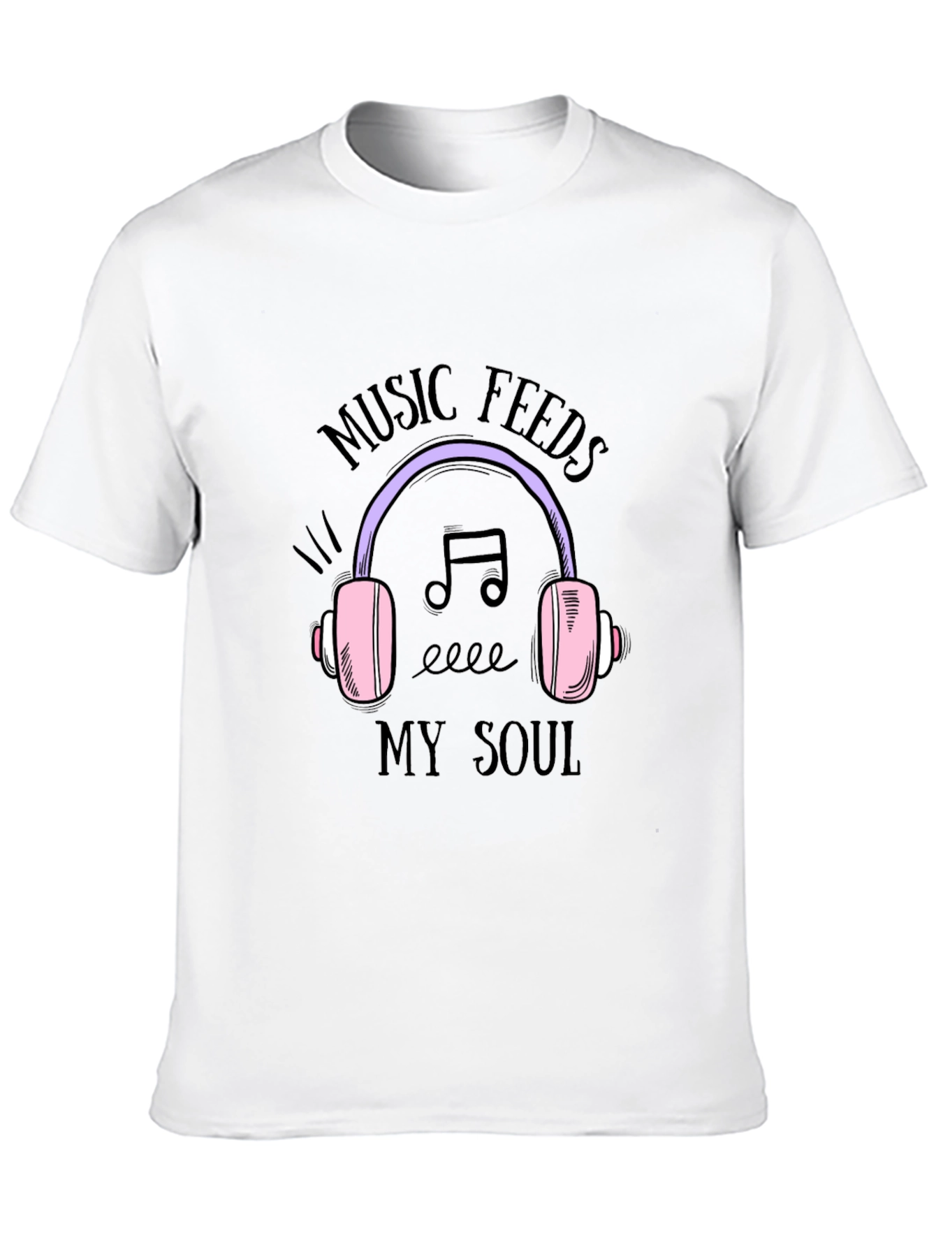 Music Feeds My Soul Graphic Tee