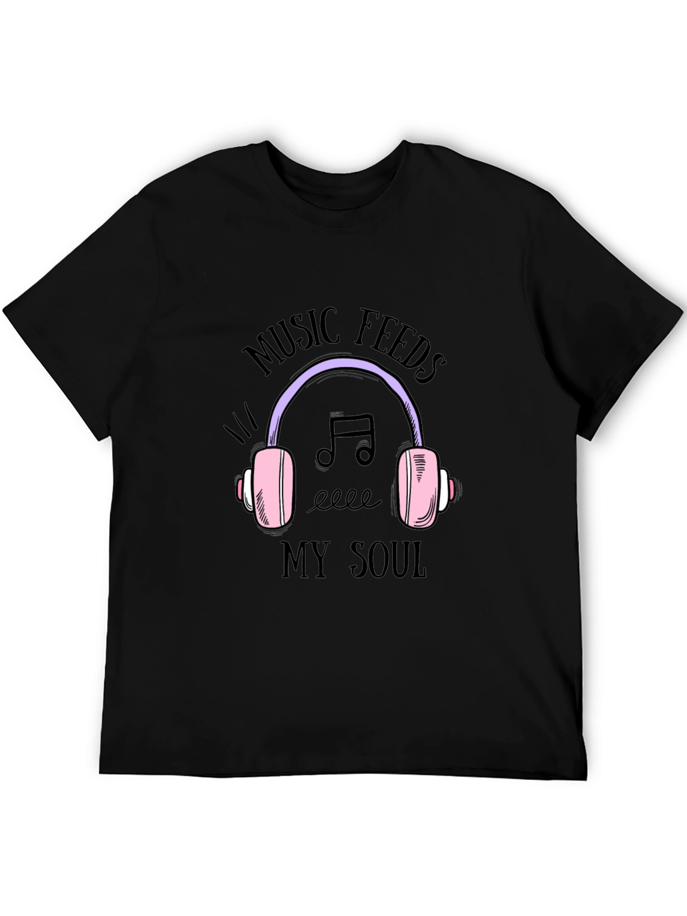 Music Feeds My Soul Graphic Tee