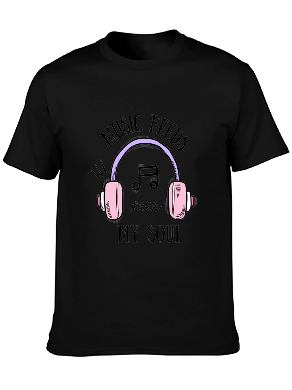 Music Feeds My Soul Graphic Tee