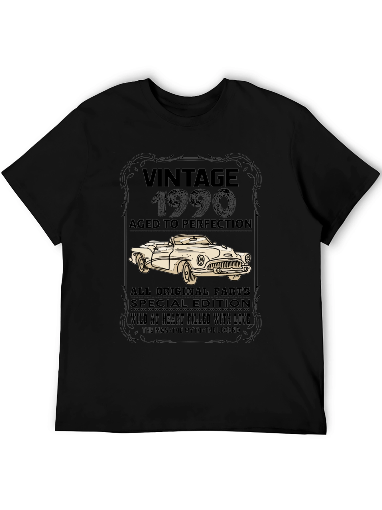 Vintage 1990 T-Shirt - Aged to Perfection