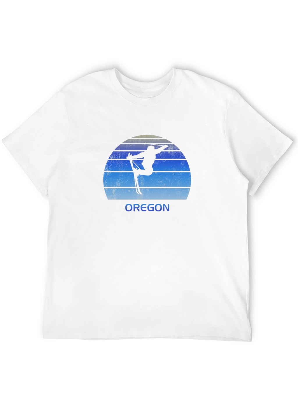 Oregon Ski T-Shirt - Retro Style