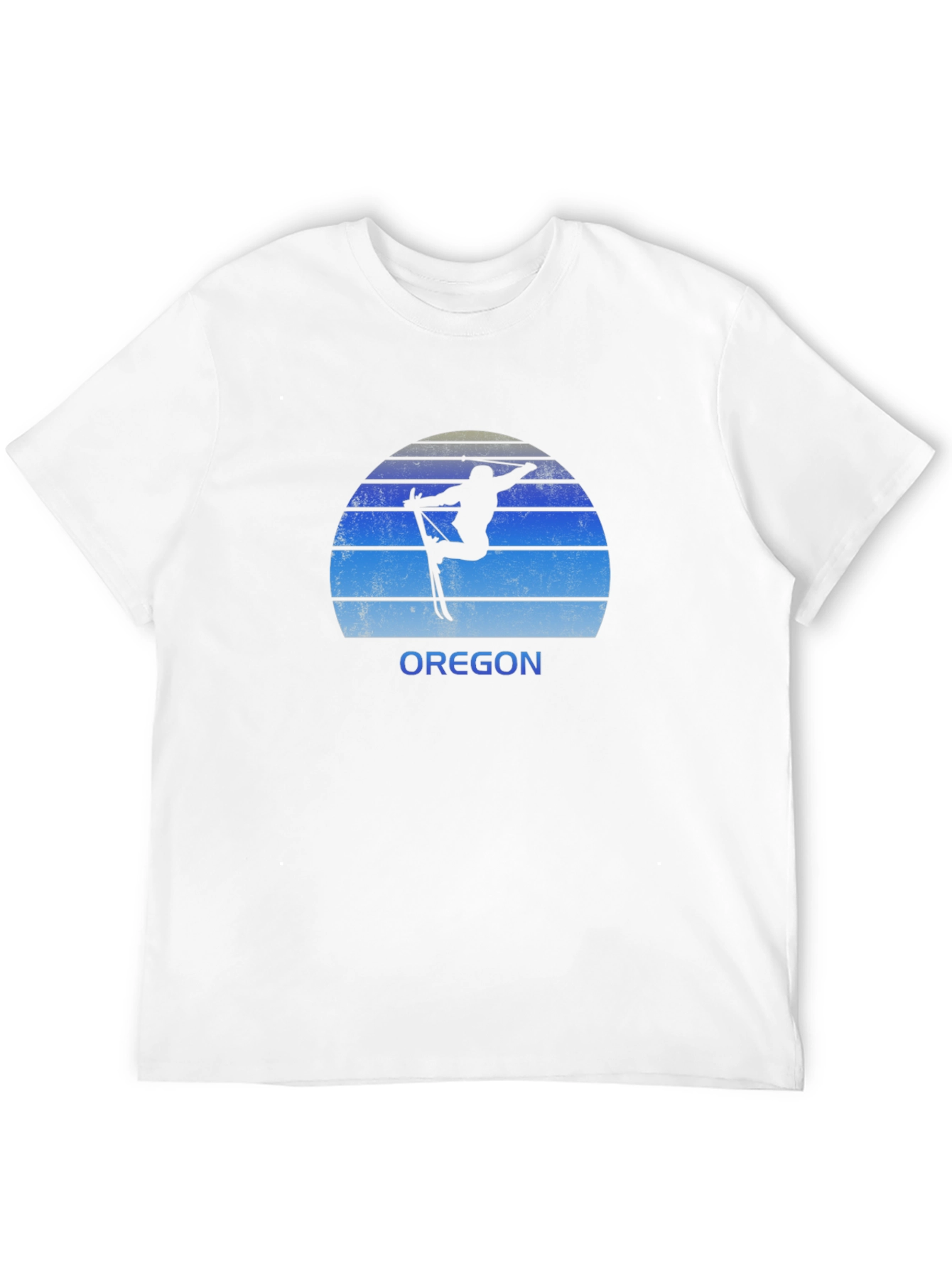 Oregon Ski T-Shirt - Retro Style