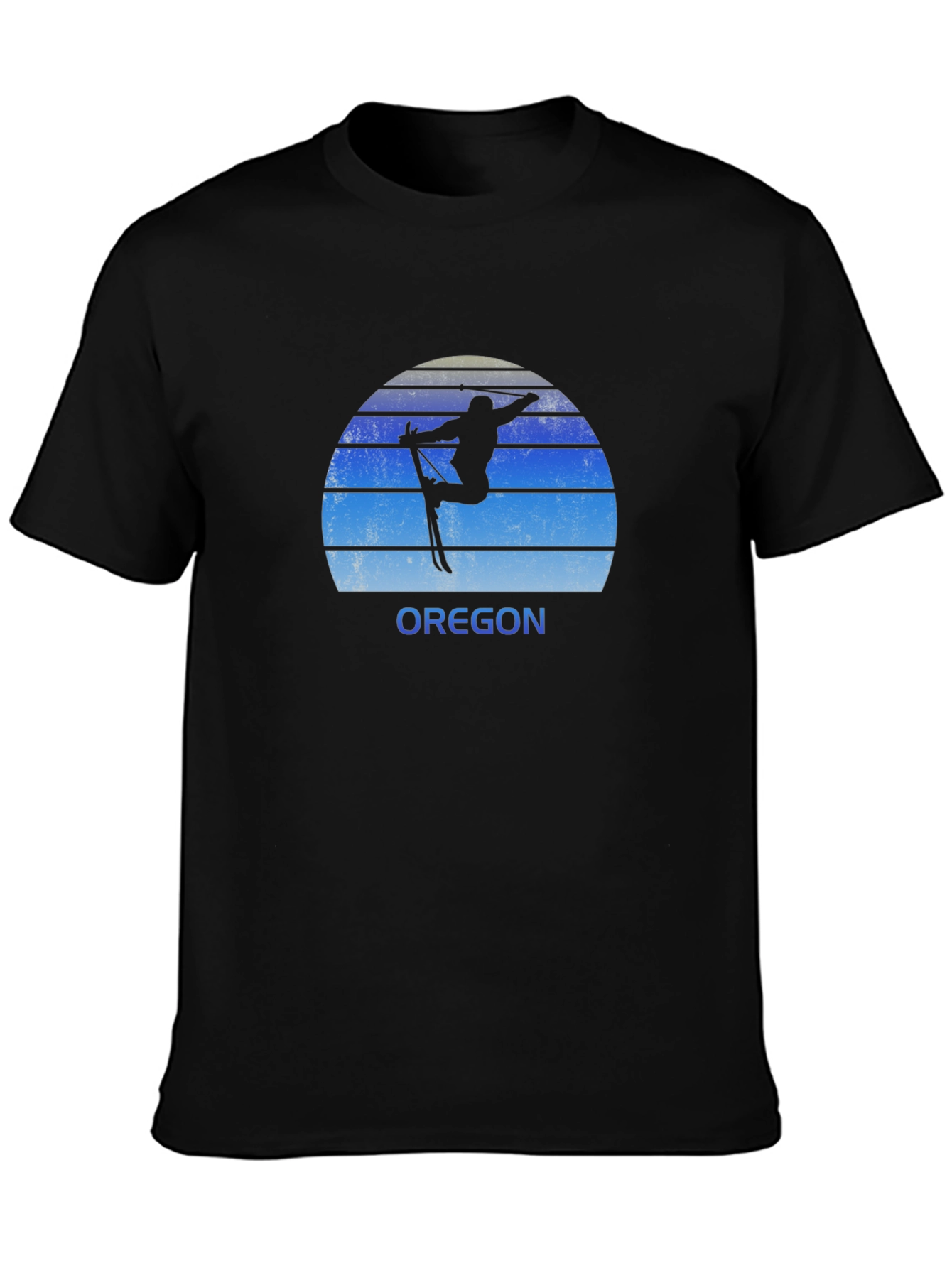 Oregon Ski T-Shirt - Retro Style