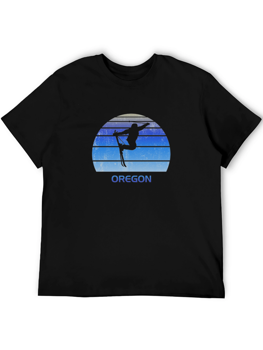 Oregon Ski T-Shirt - Retro Style