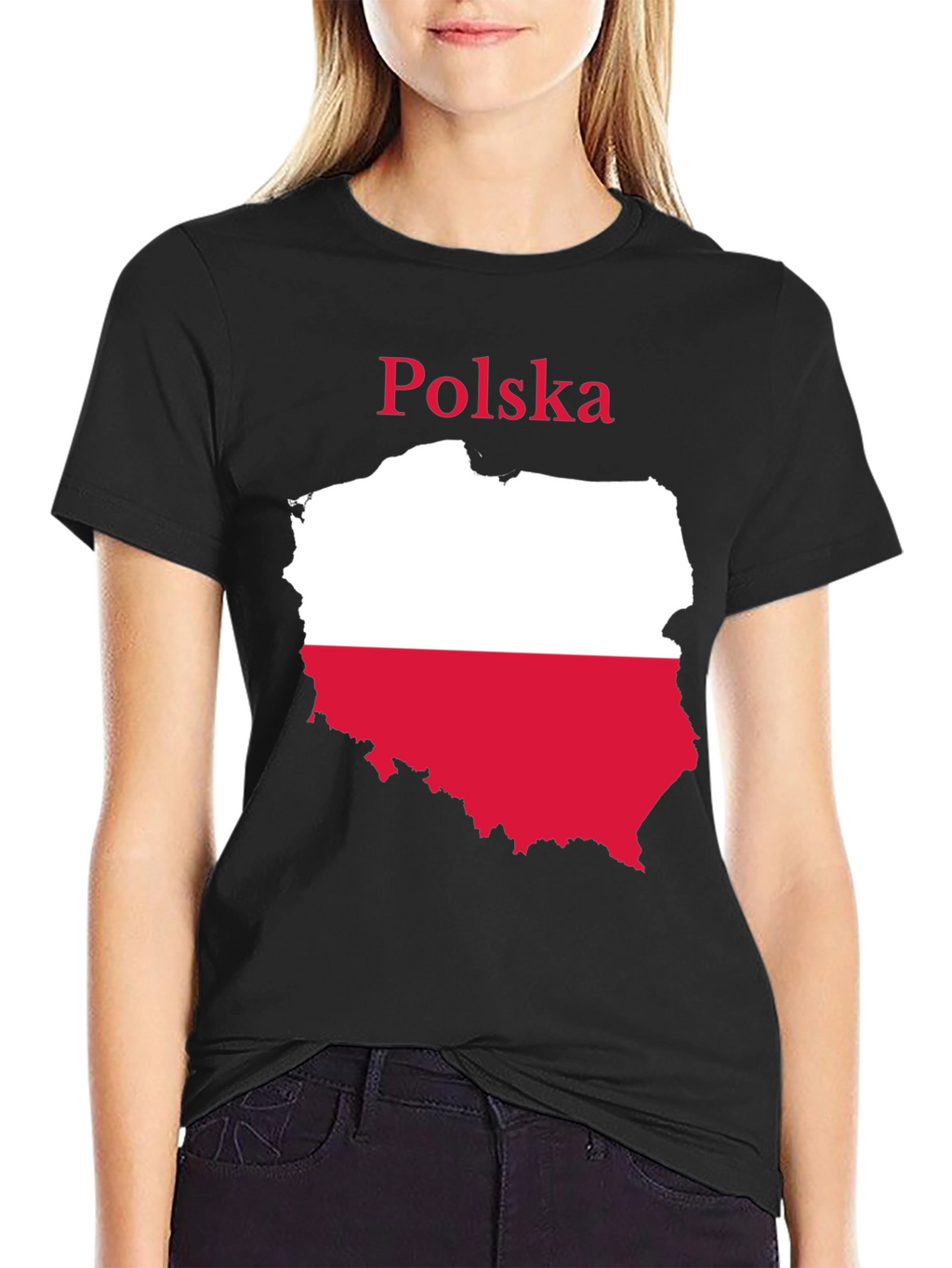Poland Flag T-Shirt Polska Polish Pride Tee