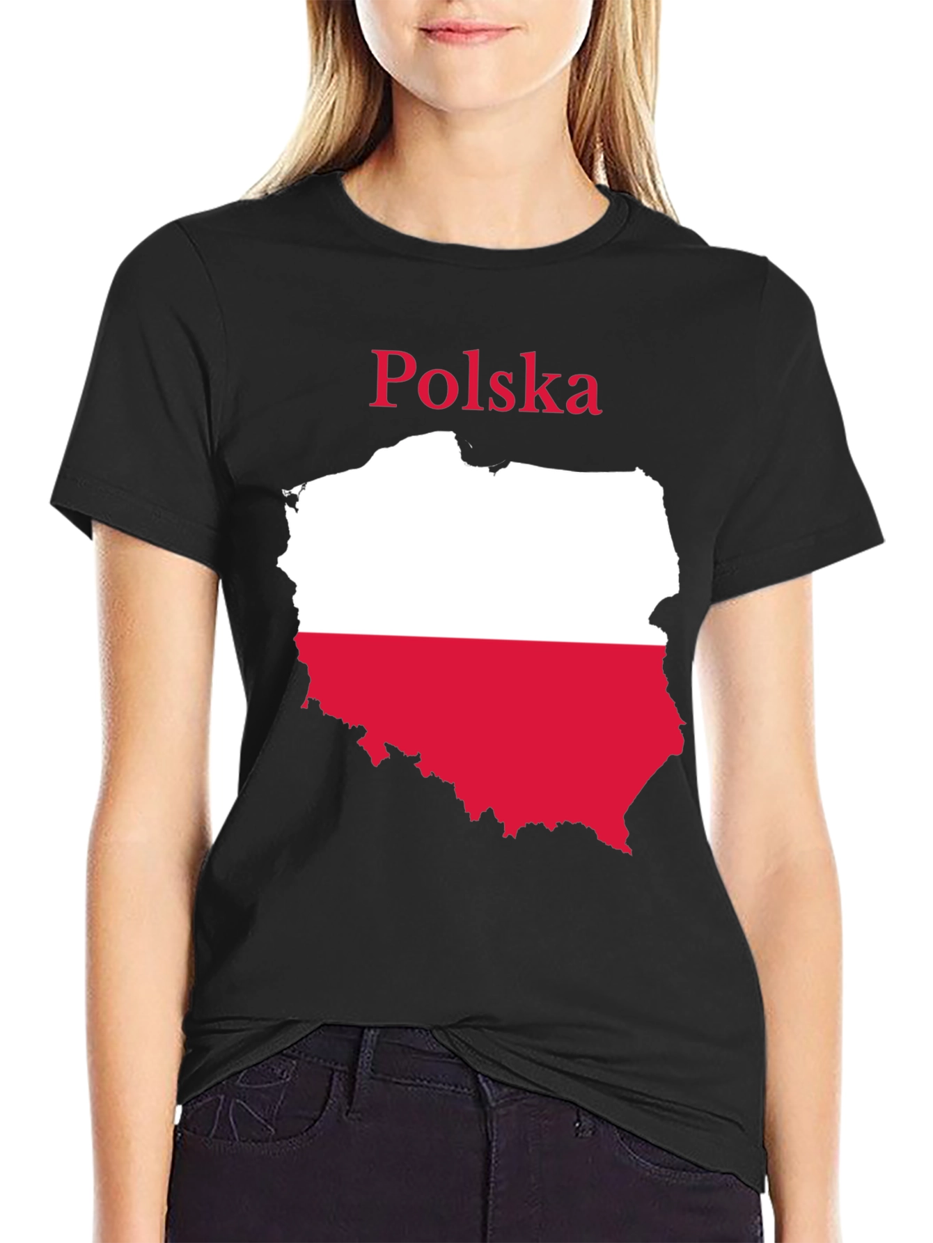 Poland Flag T-Shirt Polska Polish Pride Tee