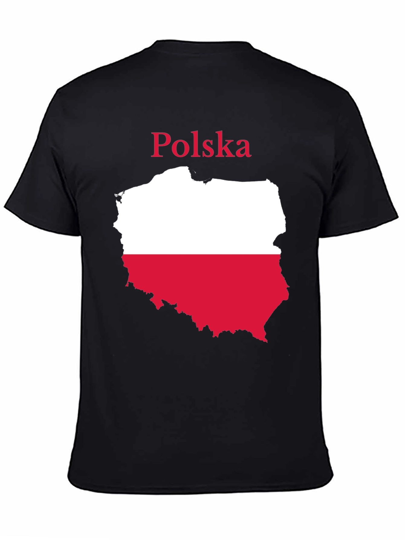 Poland Flag T-Shirt Polska Polish Pride Tee