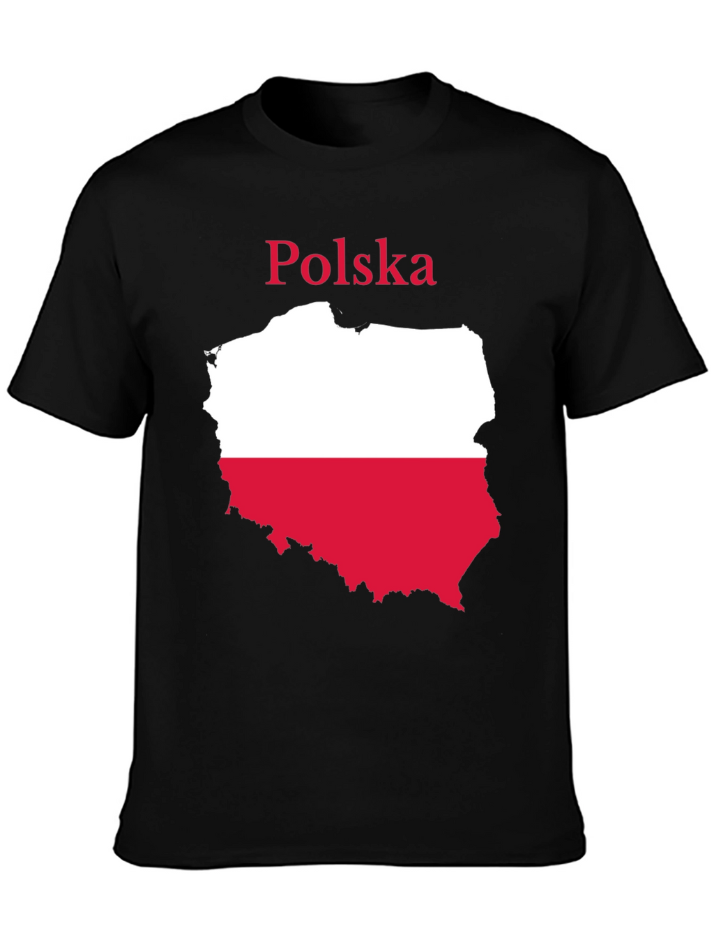 Poland Flag T-Shirt Polska Polish Pride Tee