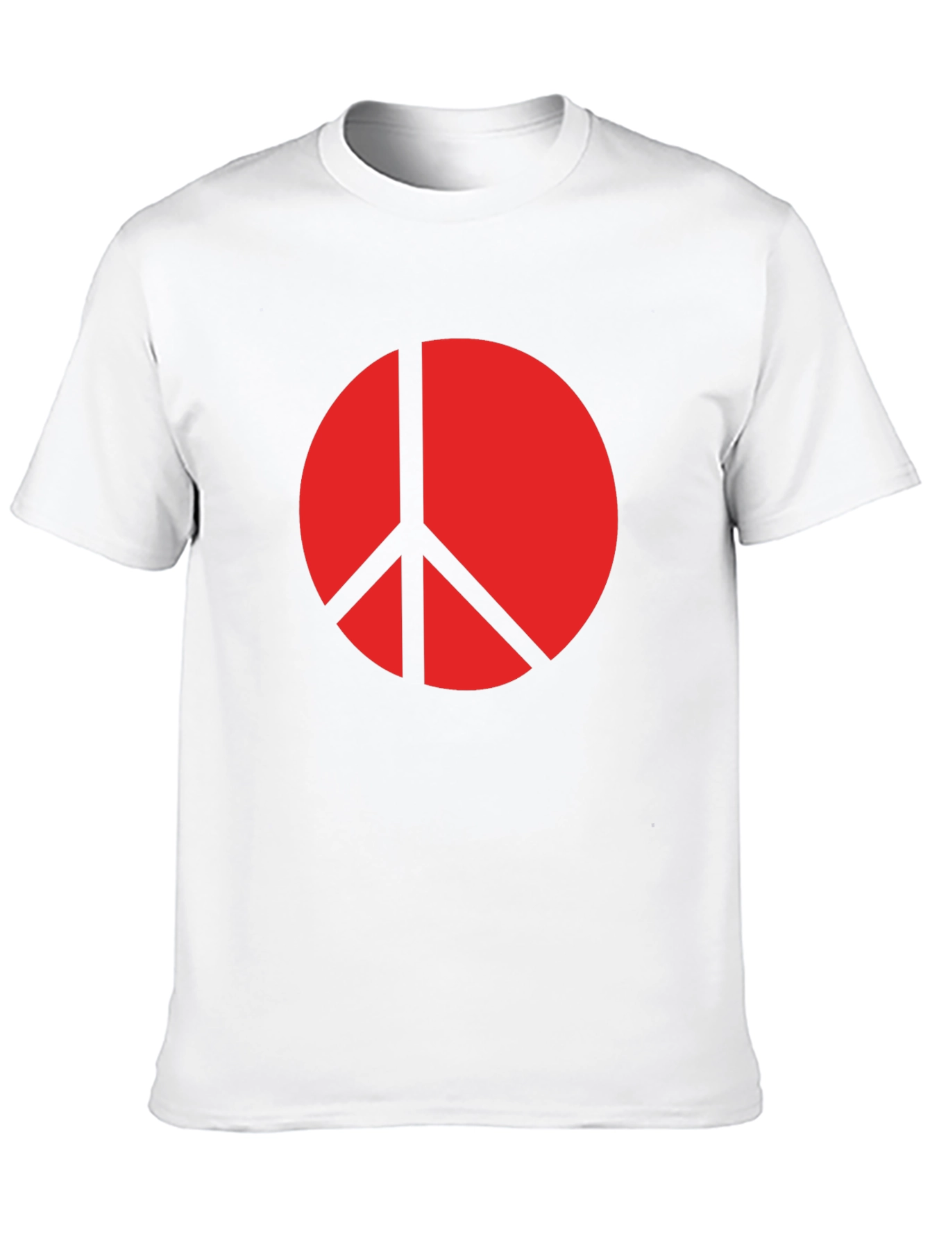 Peace Symbol Black T-Shirt