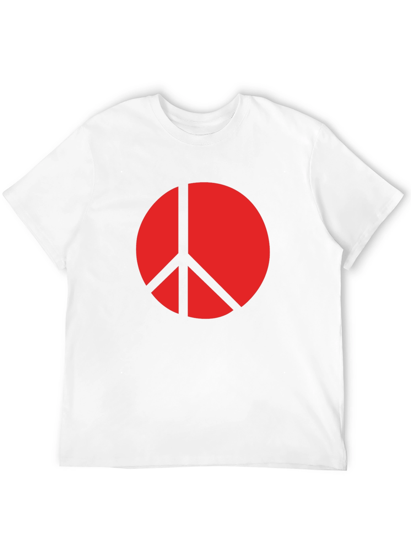 Peace Symbol Black T-Shirt