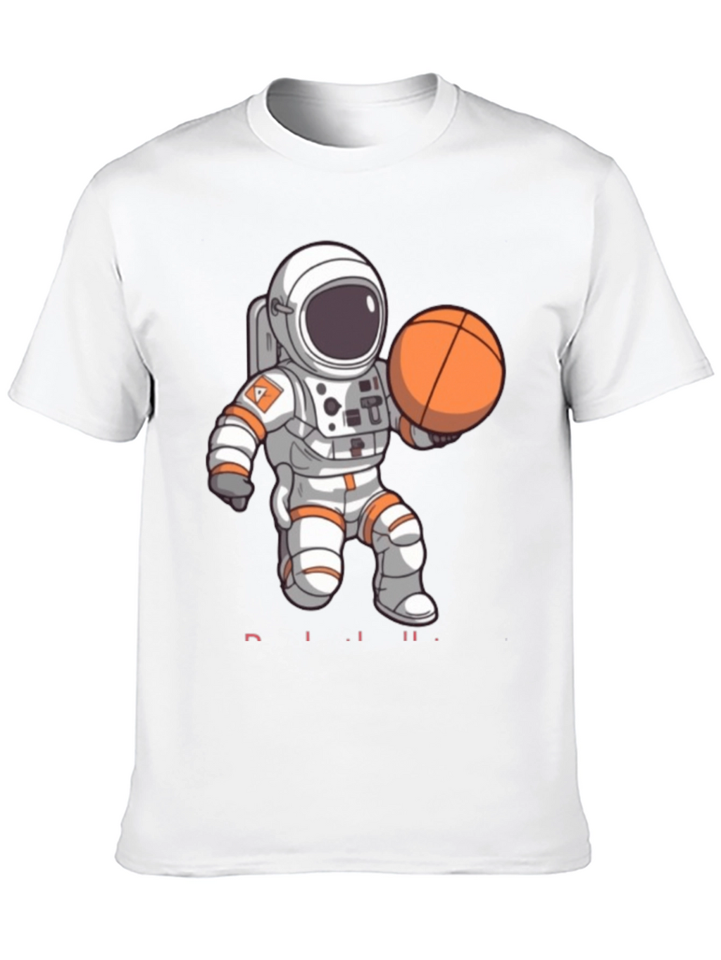 Astronaut Basketball T-Shirt - Space Dunk Tee