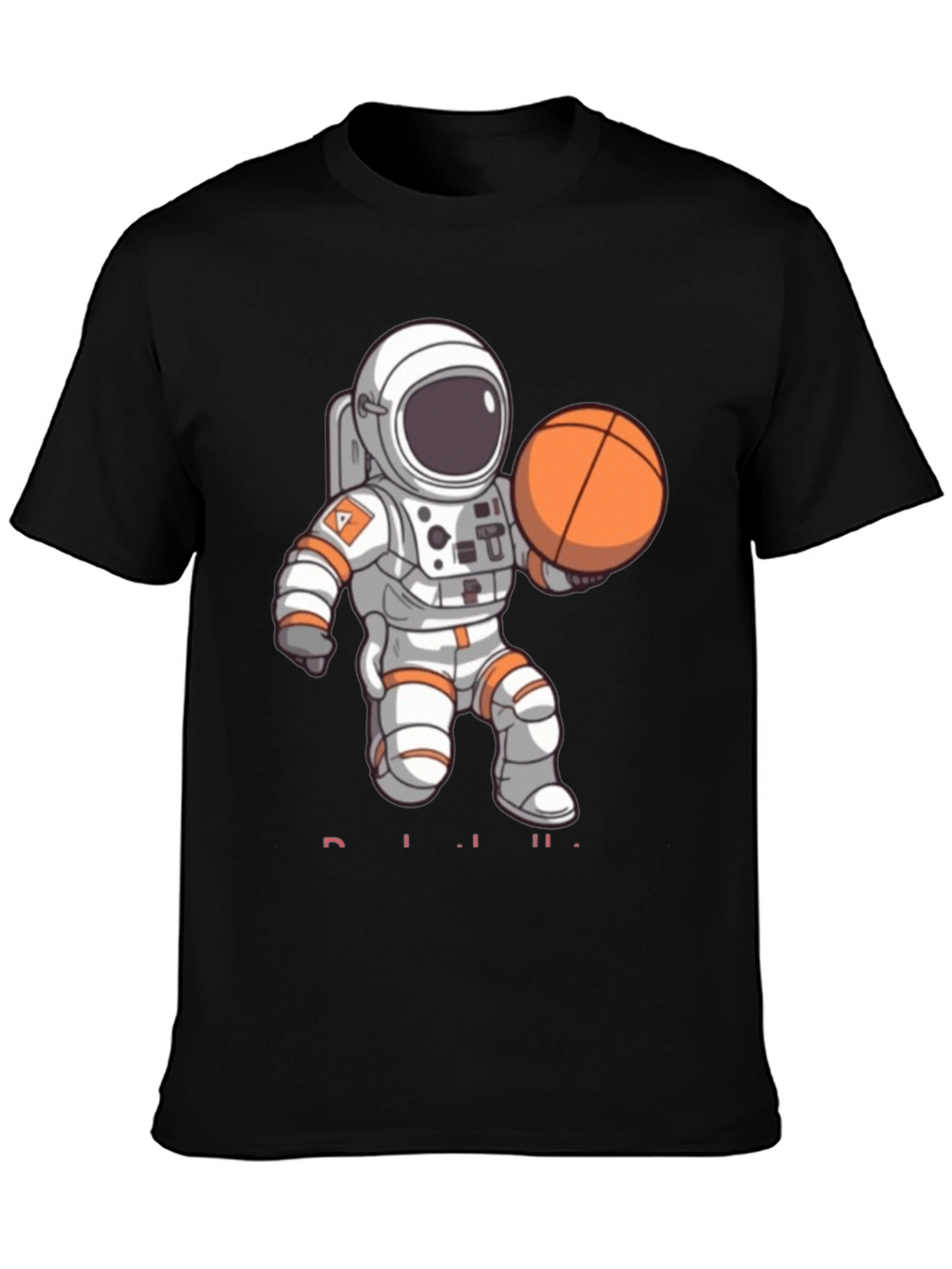 Astronaut Basketball T-Shirt - Space Dunk Tee